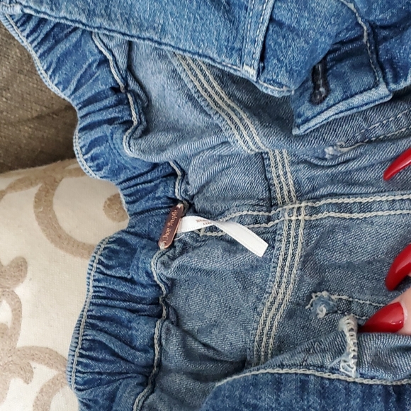 Free people elastic waist jeans - Picture 2 of 6